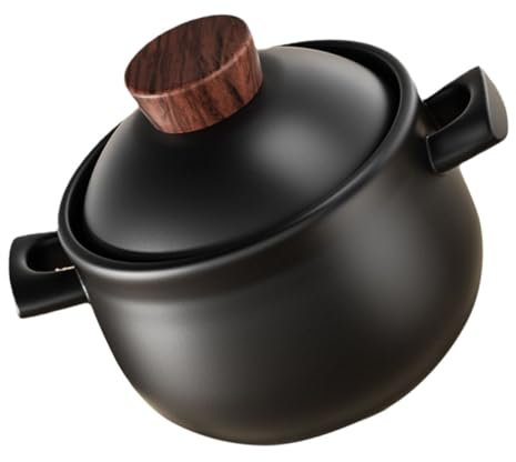 Alipis Cazuela De Tagine De Cerámica Para Cocinar Ollas De Barro Para Cocinar Arroz Cazuela Para Guisar Pollo Utensilios De Cocina Hogar Para Estufas y Hornos