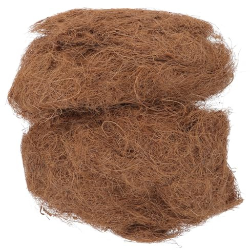 GANAZONO Fibra De Mantillo De Revestimiento para Macetas y Plantas, Fibra Mantillo Ligera De 500g, Manta Transpirable para Jardín Exterior e Interior, Retiene Humedad y Favorece Crecimiento Saludable