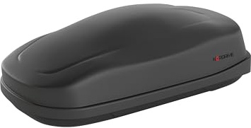Nordrive N60045 Box 480, box da tetto auto in ABS, 480 litri - Nero goffrato