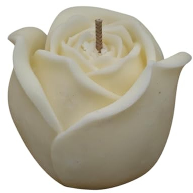 Doni Bomboniere Communion 1 pcs Bougie Parfumée En Forme de Confirmation Anniversaire Mariage Rose Fermé Idées Cadeaux Complètes Originaux Bon Marché