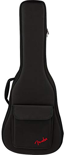 Fender® »BUSKER DREADNOUGHT GIGCASE« Softcase per chitarra acustica - Imbottitura 25mm - Colore: Nero