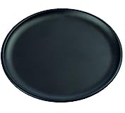 Wiedemann Kerzen Kerzenteller rund Matt-Schwarz Metall Ø 120 mm