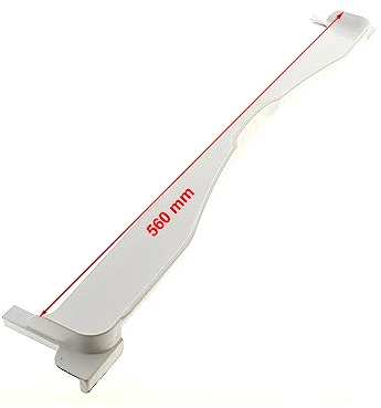 JCSPARES® - Profilo Ripiano Posteriore 590x55 mm Compatibile Con Frigorifero Ariston Indesit Ed Ulteriori