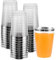 JMIATRY 50 Pièces 350ml Gobelet Plastique Reutilisable, Verre Plastique Reutilisable, Verre en Plastique pour Champagne Bière Cocktail Martini Soda