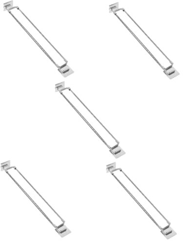 iplusmile 5piezas Varilla De Tensión para Refrigerador De RV Soporte De Acero Inoxidable para Estabilizar Artículos Caravanas y Remolques Accesorio para Espacios Reducidos
