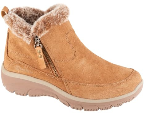 Skechers Easy Going - Cool Zip! 167862-TAN, Women winter boots,boots, Beige, 39 EU