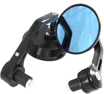 Moto Inversant Miroir Pour Ves&pa GT GTS GTV 60 125 200 250 300 300ie Embout De Guidon En Aluminium Rétroviseurs Latéraux Accessoires Rétroviseur(Noir)