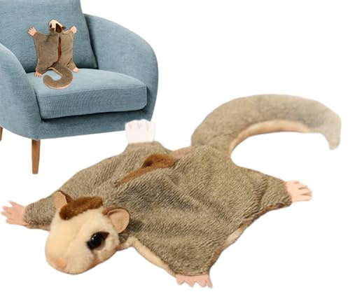 Peluche a forma di scoiattolo con calamite, comodo e morbido compagno per la cameretta dei bambini, la casa, il compleanno
