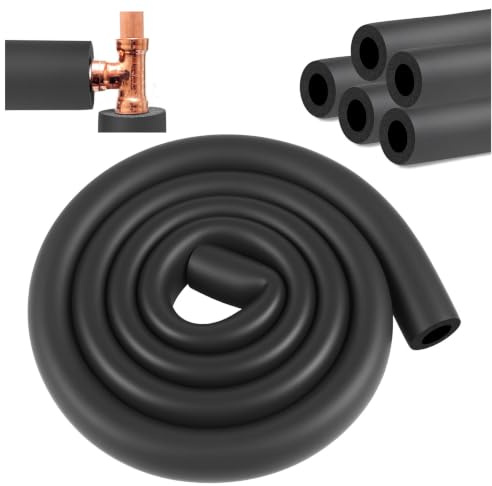 Mbsomnus 2M Coquilla Aislante Ø13mm Tubo Espuma Aislante Negro | Tubos Goma Espuma, Aire Acondicionado, Aparatos de Fitness, Tubos Manipulación, Tubo de Calefacción