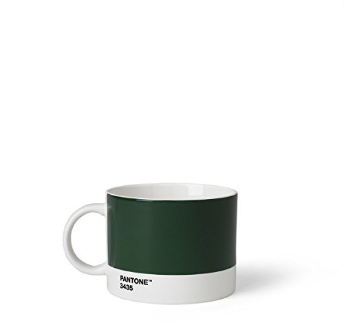 Pantone Porzellan-Teetasse, Dark Green 3435, 475ml