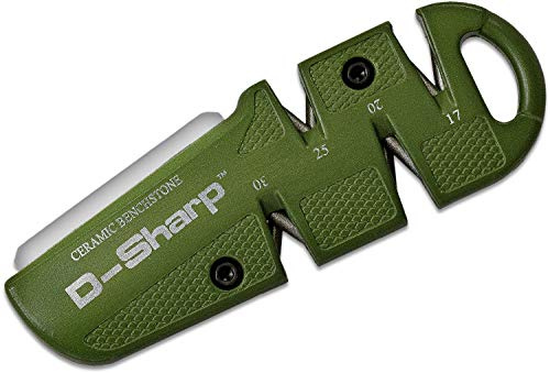Lansky D-SHARP Diamond Pull Through Quad Angle Knife Sharpener, Green (DSHARP)