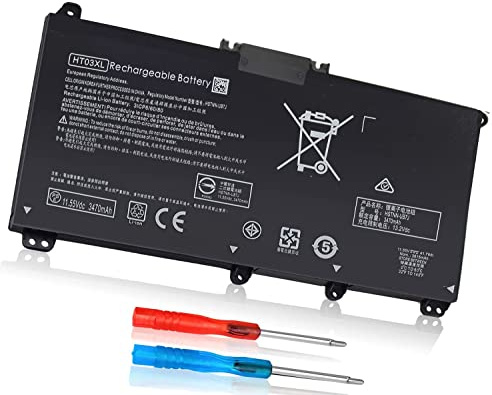 HT03XL L11119-855 Laptop Battery for HP Pavilion 14-CE 14-CF 14-cm 14-CK 14-DF 14-MA 14Q-CS 15-DA 15-CS 15-CW 15-DA 15-DB 17-by 17-CA HP 240 245 250 255 G7 340 348 G5 L11119-855 L11421-421 HSTNN-LB8M