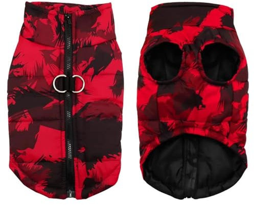 Winter Warme Hundekleidung Haustier Weiche Kleidung Französische Bulldogge Labrador Warme Jacke Oberbekleidung Outdoor wasserdichte Hundebekleidung Weste Für Kleine, Mittelgroße Und Große Hu