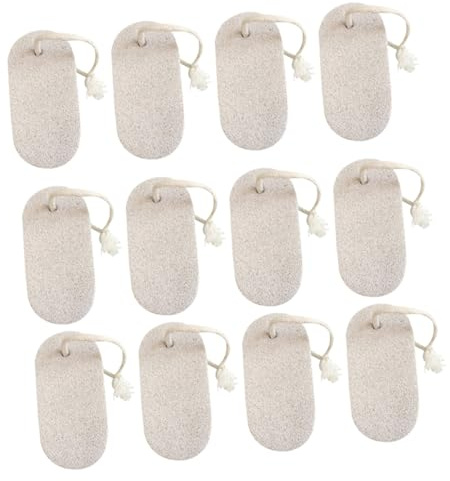 CANIGHT 20piezas Pómez Natural Para Pies Piedra Volcánica Para Cuidado Podal Herramienta De Pedicura y Eliminación De Durezas