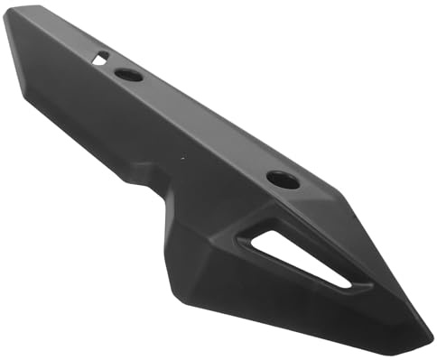 Cabilock Protector Térmico para Tubo Escape Moto Cubiertas Anticalóricas Resistente Plástico Negro Diseño Moderno Aislante Calor para Motocicleta