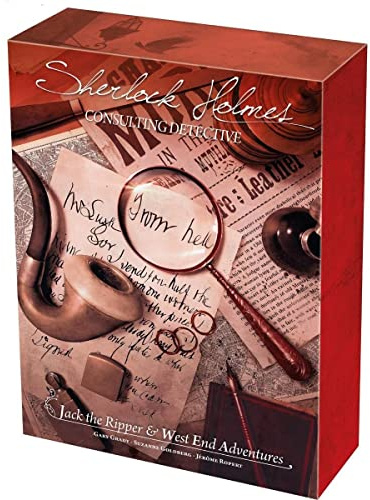 Asmodee Editions Sherlock Holmes Consulting Detective : Jack The Ripper et de West End Aventures - Version Anglaise
