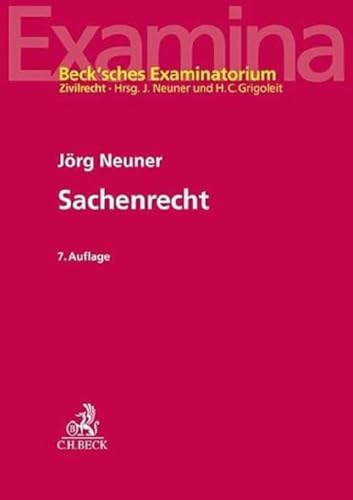 Sachenrecht (Beck'sches Examinatorium Zivilrecht)