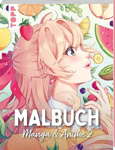 Malbuch Manga & Anime 2: Das Manga-Malbuch ab 10 Jahren