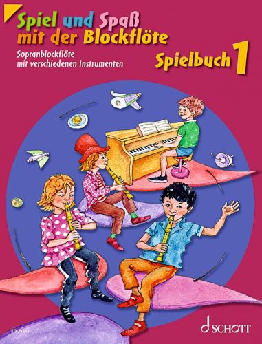 Spiel und Spaß mit der Blockflöte: Neuausgabe, herausgegeben von Gudrun Heyens und Gerhard Engel. Band 1. Sopran-Blockflöte mit verschiedenen ... (Spiel und Spaß mit der Blockflöte, Band 1)