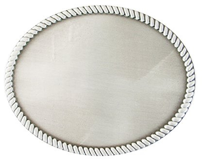 Schnalle123 Gürtelschnalle Klassisch Blank oval Vogel 3D Optik für Wechselgürtel Gürtel Schnalle Buckle Modell 79