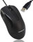 Combrite M40 Souris Optique Filaire USB avec molette de défilement en Caoutchouc et LED Rouge Noir