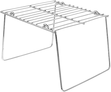 Toddmomy Support De Barbecue Acier Inoxydable Étagère De Barbecue Pour Cuisson Vapeur