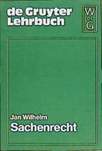 Sachenrecht (de Gruyter Lehrbuch)