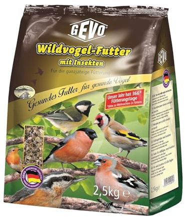GeVo-vildfågelfoder med insekter 2,5 kg