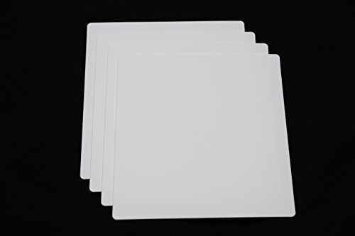 25 St. Single 7 Zoll Register Trennwände weiß 185x210 mm Registerblatt Registerwände Blätter Wand Schallplatten
