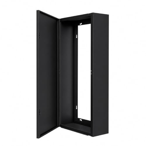 Coffret d'habillage tableau électrique acier noir H790xL340xP140 mm RCH300NR