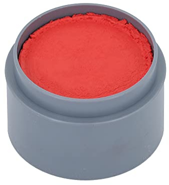 Grimas Water-Make-Up, 15ml Wasserschminke, Farbe tiefrot 505, professionelle Körperfarbe, schnelltrockend und sehr hautschonend, ideal fürs Kinderschminken, Karneval und Halloween, auf Wasserbasis