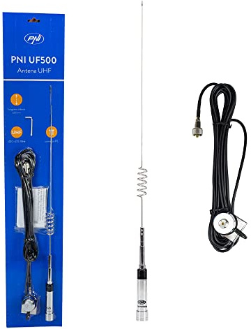 UHF Antenne PNI UF500, 63 cm, 430-470 MHz, mit Kabel PNI T941