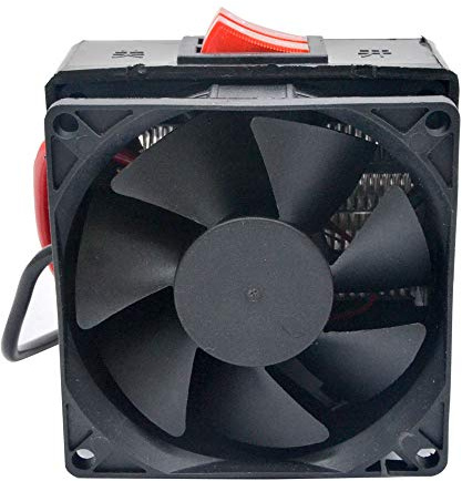 Riloer Car Heater 12V 150W Defroster Portable Windshield Defroster Defogger 180 Rotating, Heater and Cooler Fan with Thermostat, Plugs into Cigarette Lighter for Car SUV Truck RV Trailer