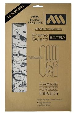 Protection de Cadre Vélo MTB en PVC 380 Microns, 10 Pièces - Universelle et Facile à Installer, Anti-Chocs et Usure, Idéal pour VTT Trail, Enduro et DH, Extra