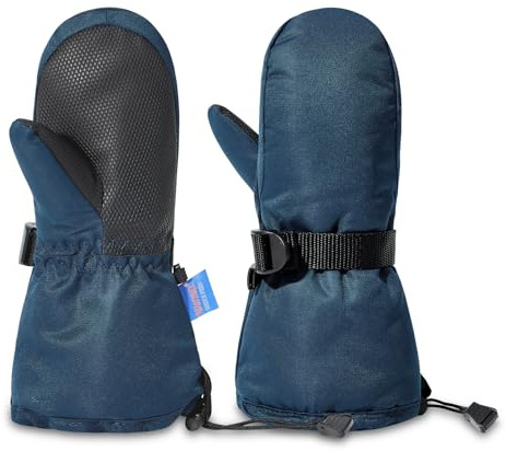 Century Star Kinder Skihandschuhe – wasserdichte Winterhandschuhe für Jungen & Mädchen – Warme Fäustlinge mit Fleece & Rutschfestem Griff – Ideal für Skifahren & Schneespielen