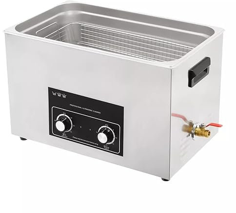 Ultrasonic Cleaning Machine 30L 40KHz Digital Ultrasonic Cleaner Stainless Steel Ultrasonic Cleaning Machine 52 * 32.5 * 32.5 cm Professional Ultrasonic Parts Cleaner for Cleaning Jewelry, Glasses