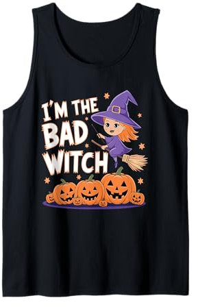 Halloween-Hexe Ich bin die böse Hexe Halloween Tank Top