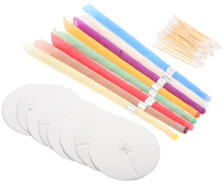 SEWOART Bastones Aromaterapia Para Oídos Con Base Convenientes Para Limpiar Cera y Aliviar Tinnitus Aromáticos y Portátiles Para Relajación y Mejor Sueño