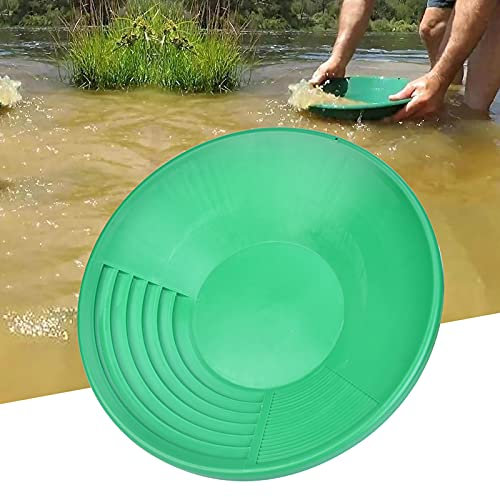 Tomantery PLACE OF PLASTIC Gold Sieve Basin for Mining for Gold Panorama for Outdoor for Outdoor