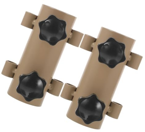 NUOBESTY 2stücke Zeltstangenhalter Camping Zeltstangen Basis Zeltstangen Feste Halter Garten Sonnenschirm Ständer Tragbare Zelt Pole Lagerung Basis Zeltstangenhalter Outdoor-stangenhalter s