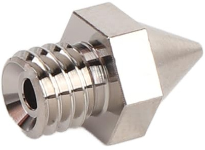 Eujgoov Gehärtete 3D -Druckerdüsespitze 0,4 Mm Zubehör Hot End Stahl Schleiffilamente PLA ABS PETG TPU Ersatz Ender Prusa Unterstützt PLA ABS PETG PTU PP PC DRUCKEN