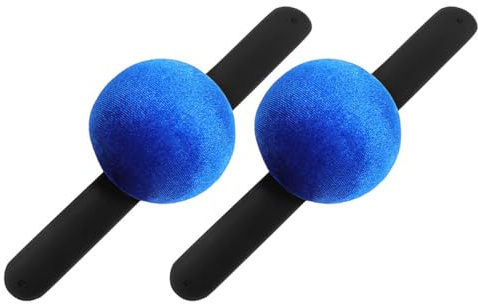 TOMETURE Nadelkissen mit Elastischem Polster 2 Stück fürs Handgelenk aus Synthetischer Schützende Finger für Stab und Nähprojekte für Outdoor Picknicks