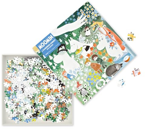 Adult Jigsaw Puzzle Moomin: A Dangerous Journey: 1000-pieces. Ethical, Sustainable, Earth-friendly