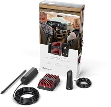 weBoost Drive Reach RV - Cell Phone Signal Booster kit | Boosts 4G LTE & 5G for All U.S. Carriers - Verizon, AT&T, T-Mobile & more | Made in the U.S. | FCC Approved (model 470354)
