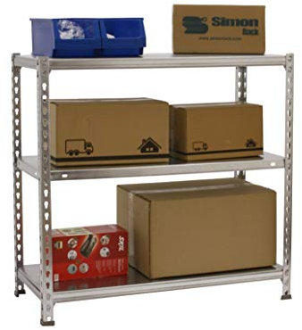 Simonrack - Étagère métallique 3 niveaux - 900 x 800 x 300 mm - KIT ECOCLICK MINI - Galvanisé