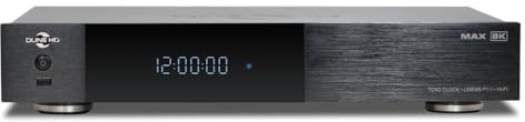 Dune HD Max 8K, Full-Sized Media Player, Android Box, Dolb Visio, Atmo, HDD Rack, Linear PSU, TCXO, Hi-Fi I2S-E Output, Hi-Fi S/PDIF Output, 8Gb/64Gb