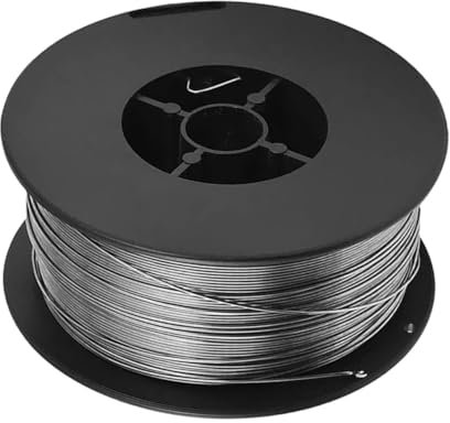 Gadpiparty 1 rotolo Filo Saldatore Senza Gas per Saldatura Robusto e Versatile per Progetti Precisione e Applicazioni Strutturali Adatto Diverse Posizioni Saldatura
