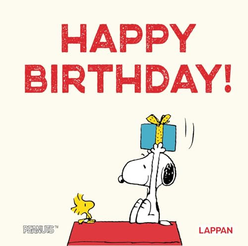 Peanuts Geschenkbuch: Happy Birthday!: Feiern mit den Peanuts | Kleines Geschenk mit Snoopy und Co zum Geburtstag mit Widmungsseite