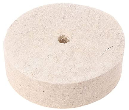 1 pz 8mm Foro Trapano Mola Lucidatura Ruota Feltro Tampone Abrasivo Disco Abrasivo Per Smerigliatrice Utensile Rotante, 75mm