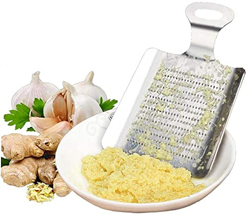 1 Uds Jengibre, Ajo, Wasabi, Rallador, Trituradora, Dispositivo De Prensa De Ajo, Cortador, Pelador De Ajos, Herramientas De Cocina De Acero Inoxidable